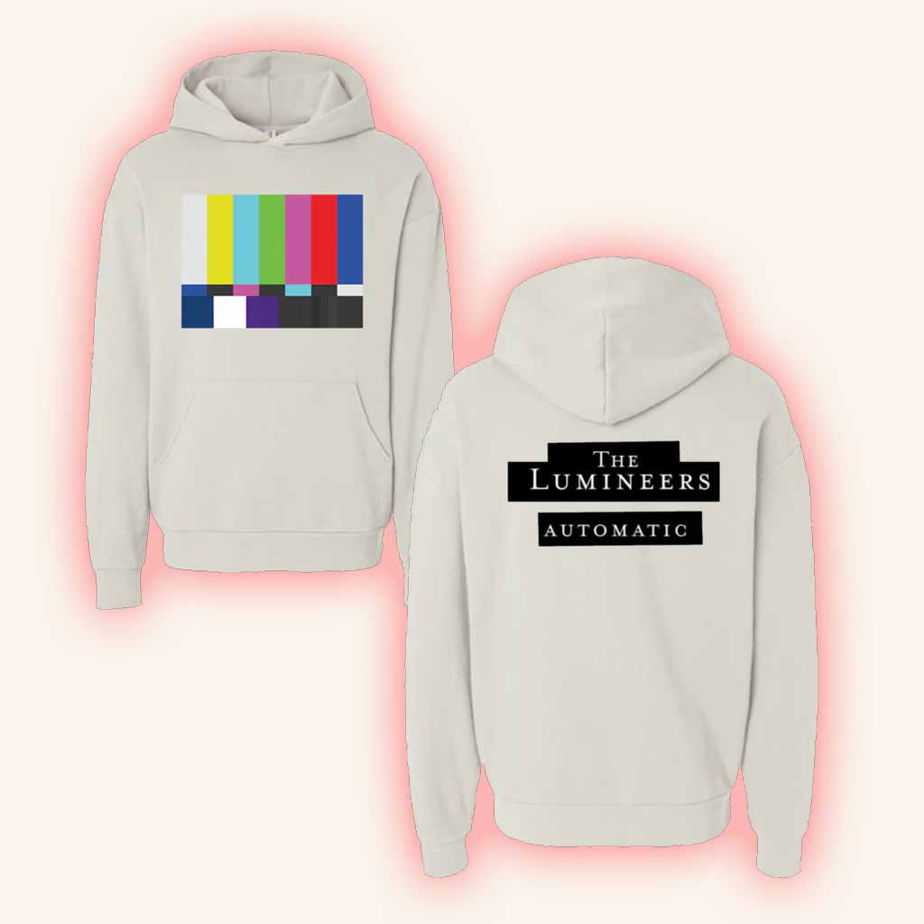 The Lumineers Merch Automatic Album Cover Hoodie Gifts For Music Enthusiasts The Lumineers Merch Automatic Album Cover Hoodie Gifts For Music Enthusiasts