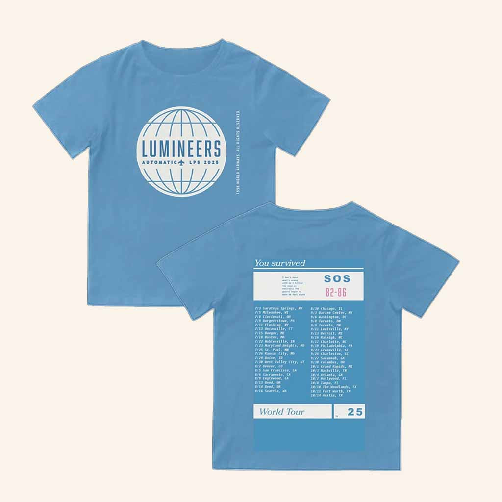 The Lumineers Merch Automatic World Tour 2025 T-Shirt Cool Gifts For Music Lovers The Lumineers Merch Automatic World Tour 2025 T-Shirt Cool Gifts For Music Lovers