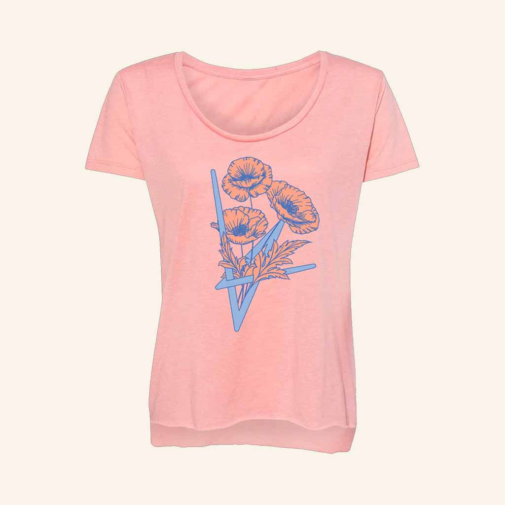 The Lumineers Merch Flowers Poppy Star T-Shirt Best Christmas Gifts For Her The Lumineers Merch Flowers Poppy Star T-Shirt Best Christmas Gifts For Her