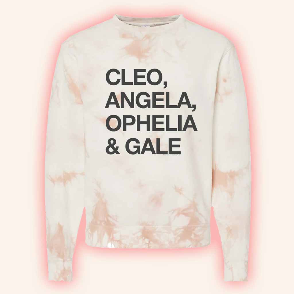The Lumineers Merch Ladies Names Cleopatra Sweatshirt Present For Girlfriend The Lumineers Merch Ladies Names Cleopatra Sweatshirt Present For Girlfriend