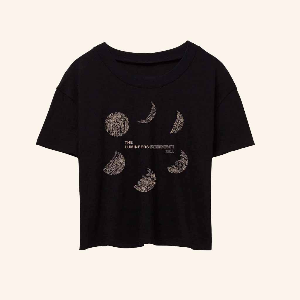 The Lumineers Merch Phases Of The Moon Crop Top Good Christmas Gifts For Her