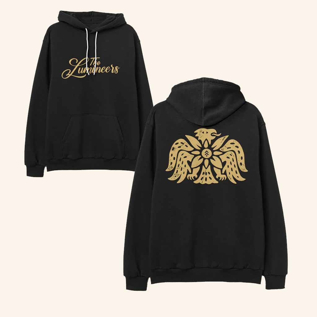 The Lumineers Merch Soaring Eagle Crest Hoodie Christmas Ideas For Husband The Lumineers Merch Soaring Eagle Crest Hoodie Christmas Ideas For Husband