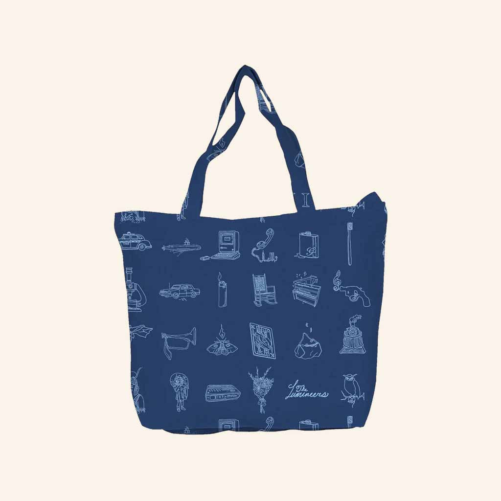 The Lumineers Merch The Lumineers Illustration Tote Bag Best Gifts For Mom