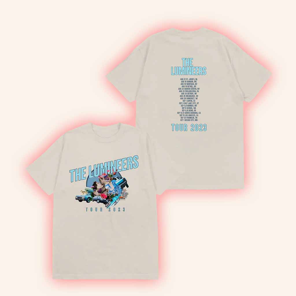 The Lumineers Merch The Lumineers Tour 2023 T-Shirt Presents For Music Lovers