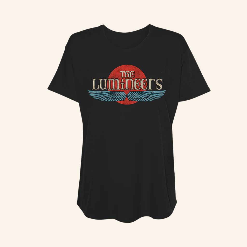 The Lumineers Merch The Lumineers Winged Logo T-Shirt Unique Gift For Sister The Lumineers Merch The Lumineers Winged Logo T-Shirt Unique Gift For Sister