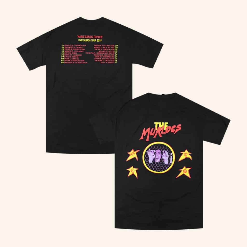 The Murlocs Merch Manic Candid Episode USA Canada Tour T-Shirt Presents For Music Lovers The Murlocs Merch Manic Candid Episode USA Canada Tour T-Shirt Presents For Music Lovers