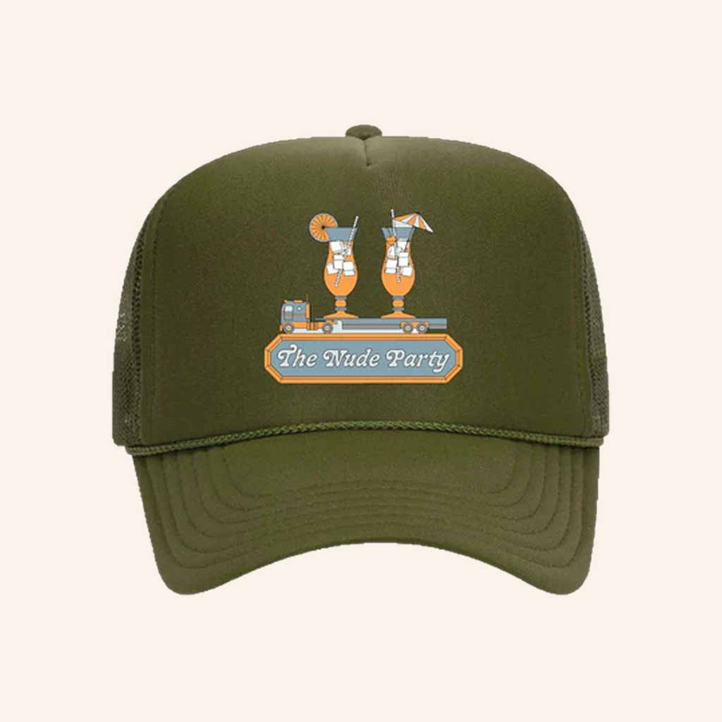 The Nude Party Merch Tiki Truck Trucker Hat Christmas Gift Ideas For Men