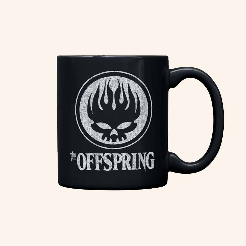 The Offspring Merch Flaming Skull Mug Cool Gifts For Music Lovers The Offspring Merch Flaming Skull Mug Cool Gifts For Music Lovers