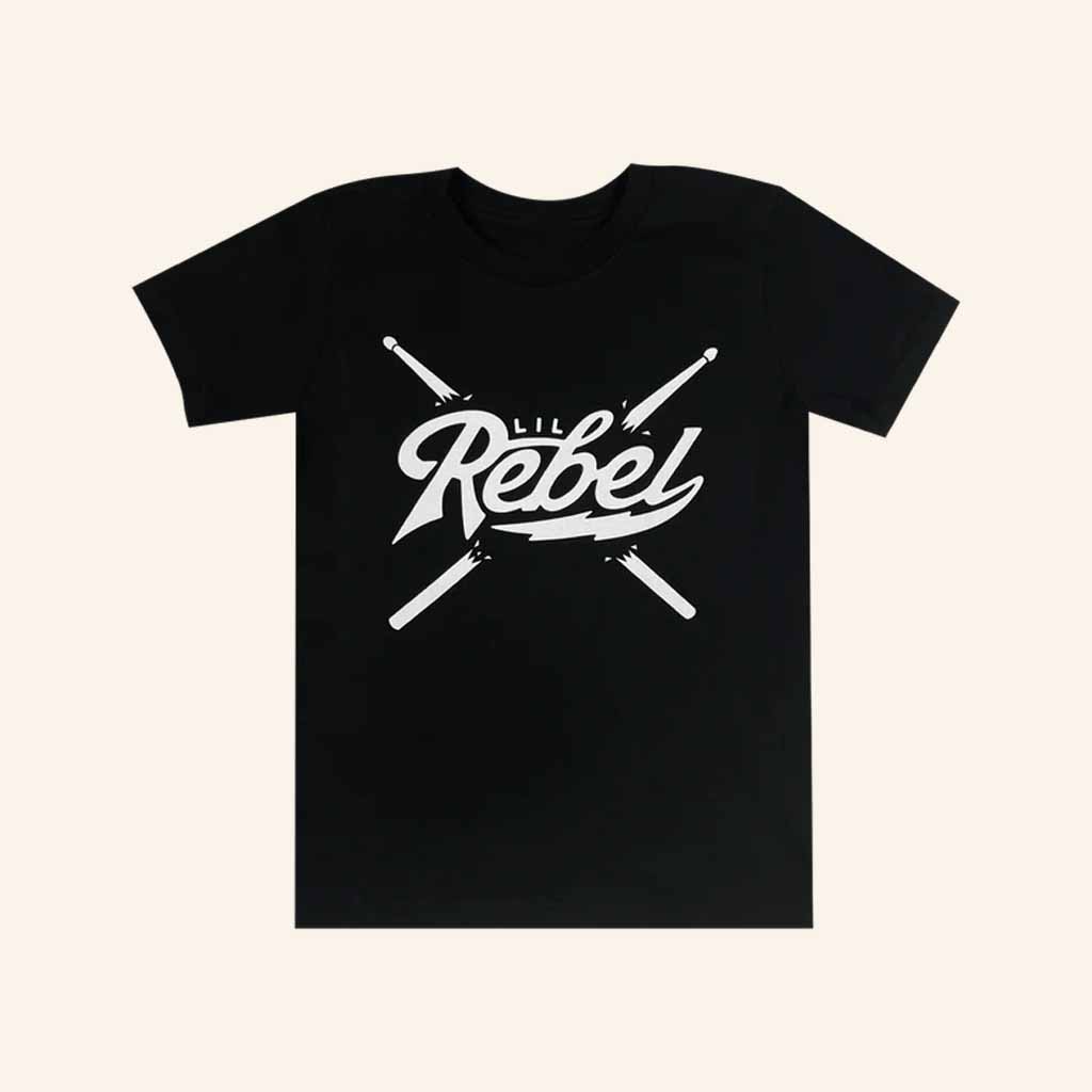 The Rebel Lounge Merch Drumsticks Black T-Shirt Music Related Gifts For Guys The Rebel Lounge Merch Drumsticks Black T-Shirt Music Related Gifts For Guys