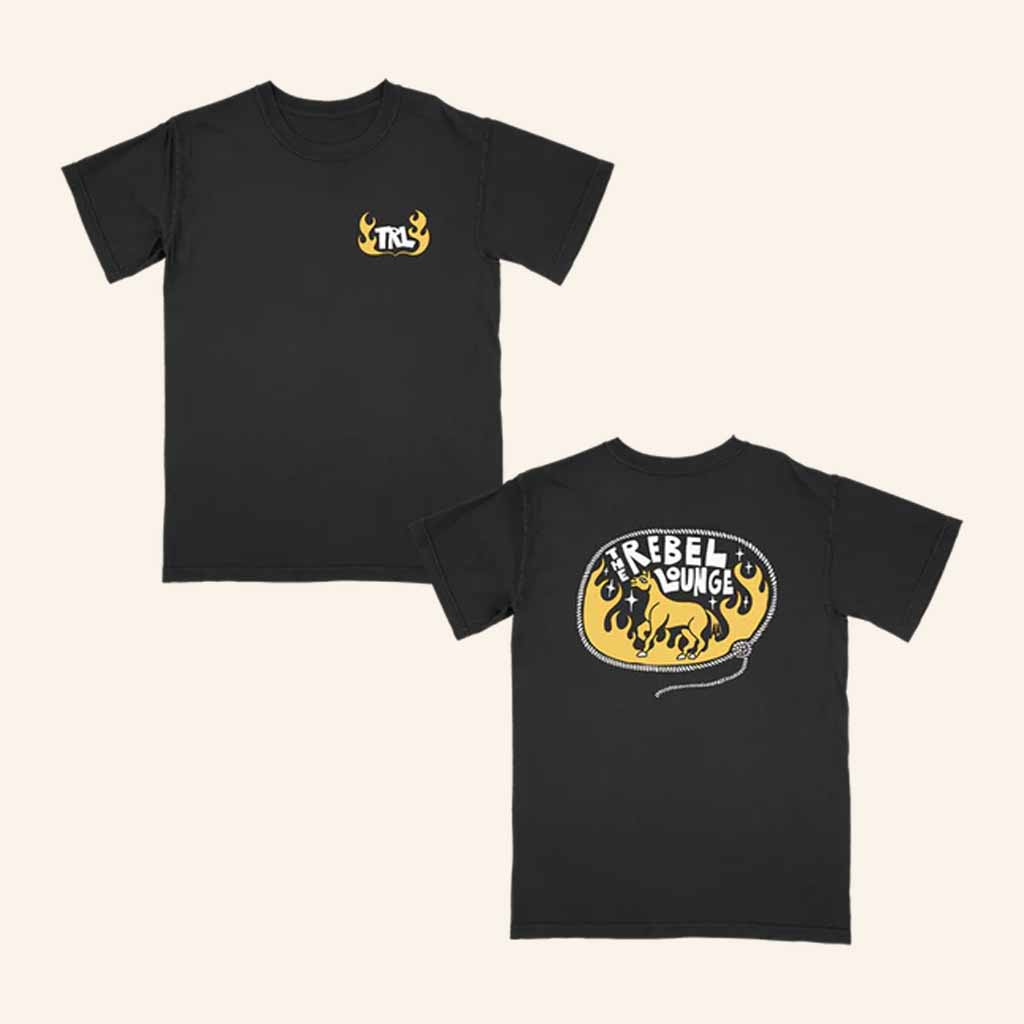 The Rebel Lounge Merch Lasso Horse T-Shirt Christmas Present Ideas For Him