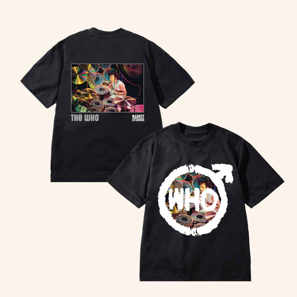 The Who Merch The Who X Market Studio Photography Shirt Presents For Music Lovers