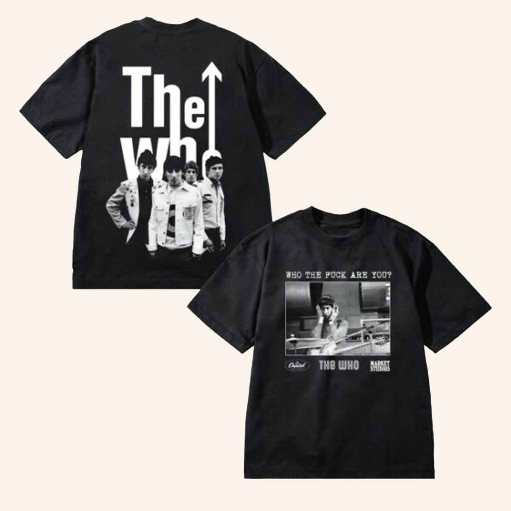 The Who Merch Who The Fck Are You T-Shirt Gifts For Rock Music Lovers The Who Merch Who The Fck Are You T-Shirt Gifts For Rock Music Lovers