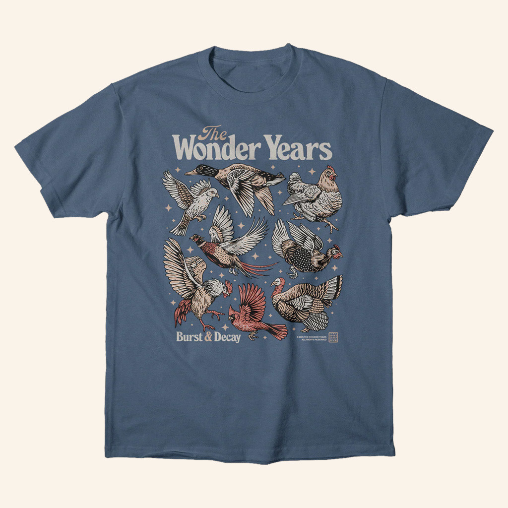 The Wonder Years Merch The Wonder Years Bird Collage Shirt Gift Ideas For Friends The Wonder Years Merch The Wonder Years Bird Collage Shirt Gift Ideas For Friends