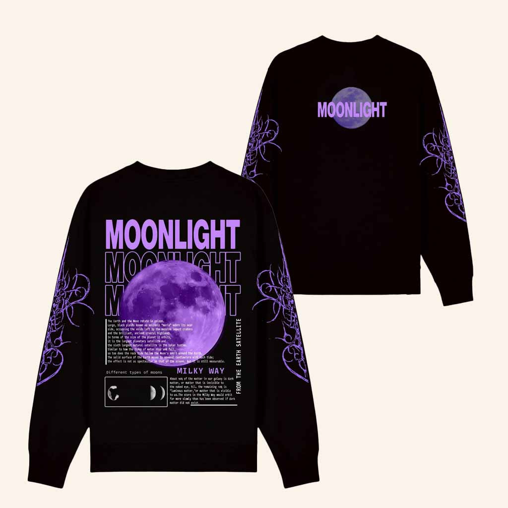 Thebtclub Merch Moonlight Black Sweatshirt Best Birthday Gift For Wife Thebtclub Merch Moonlight Black Sweatshirt Best Birthday Gift For Wife