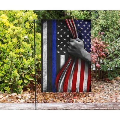 Thin Blue Line Flag Inside American Flag Honoring our Men and Women of Law Enforcement Thin Blue Line Flag Inside American Flag Honoring our Men and Women of Law Enforcement