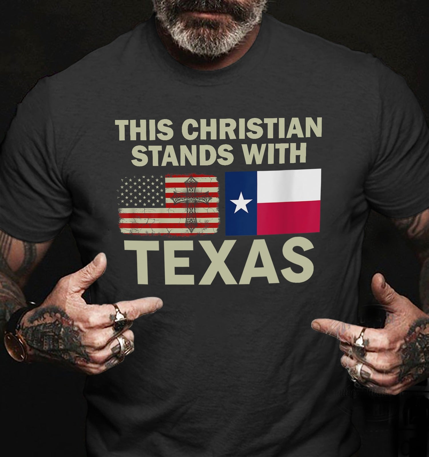 This Christian Stands With Texas T-Shirt Usa Flag Support Texas Shirts For Christians This Christian Stands With Texas T-Shirt Usa Flag Support Texas Shirts For Christians
