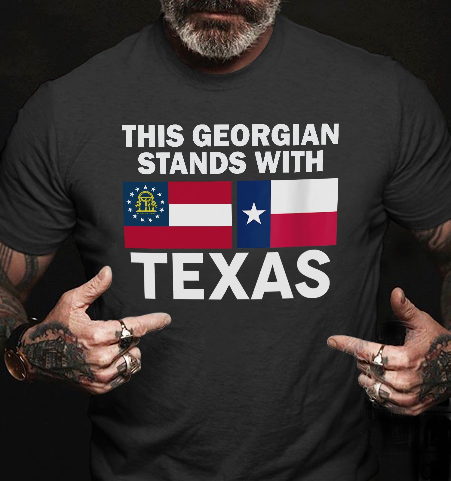 This Georgian Stand With Texas Shirt Georgia State Backing Texas Support Tee Shirt This Georgian Stand With Texas Shirt Georgia State Backing Texas Support Tee Shirt