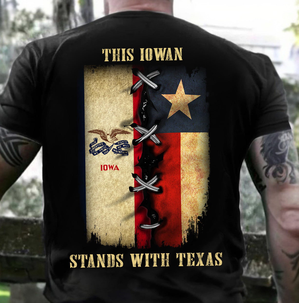 This Iowan Stands With Texas Hoodie Iowa Support Texas Hoodie Patriotic Clothing This Iowan Stands With Texas Hoodie Iowa Support Texas Hoodie Patriotic Clothing
