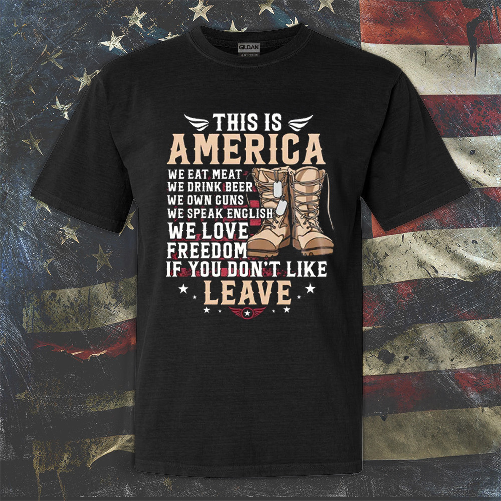 This Is America We Love Freedom Veteran Shirt Patriotic Honor Veterans Day 2024 Gifts This Is America We Love Freedom Veteran Shirt Patriotic Honor Veterans Day 2024 Gifts