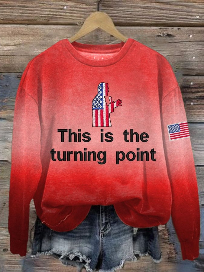 This Is Our Turning Point Sweatshirt Charlie Kirk Merch Turning Point Clothing Store This Is Our Turning Point Sweatshirt Charlie Kirk Merch Turning Point Clothing Store