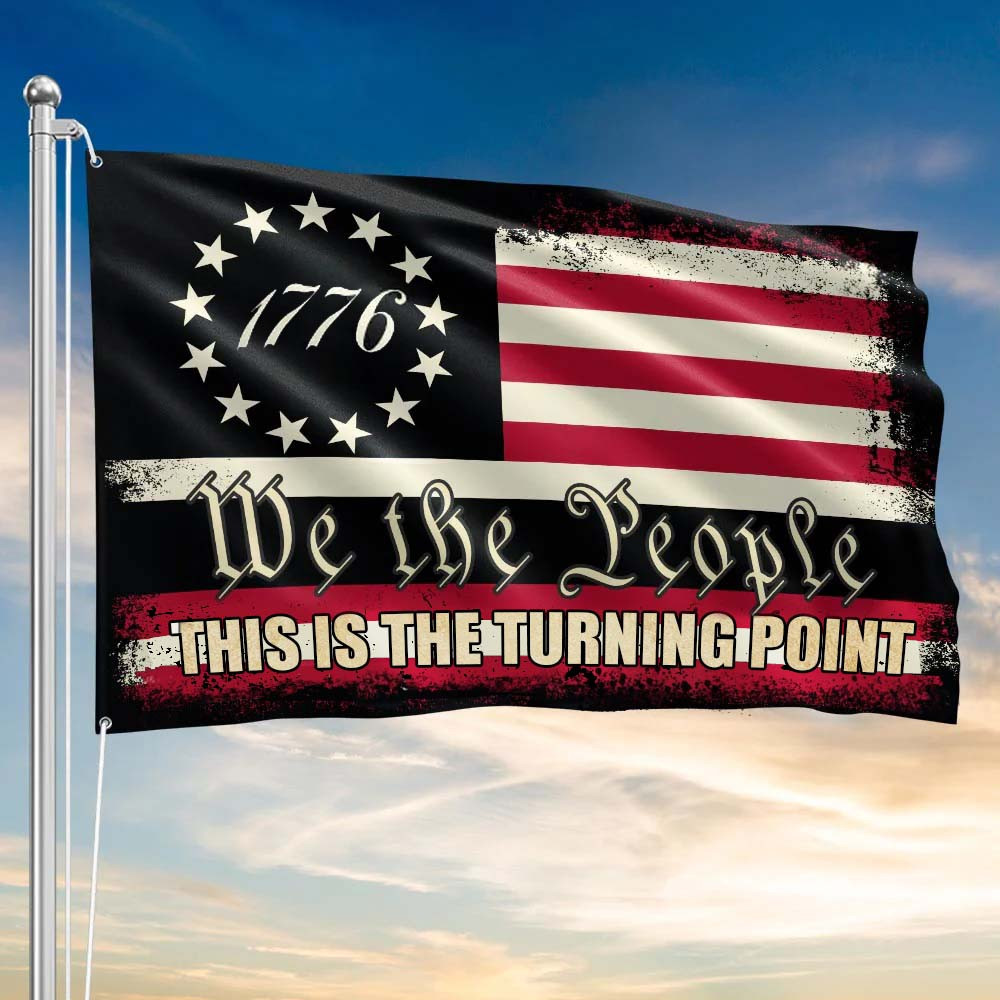 This Is The Turning Point Flag 1776 We The People Charlie Kirk Flag Turning Point USA Merch This Is The Turning Point Flag 1776 We The People Charlie Kirk Flag Turning Point USA Merch