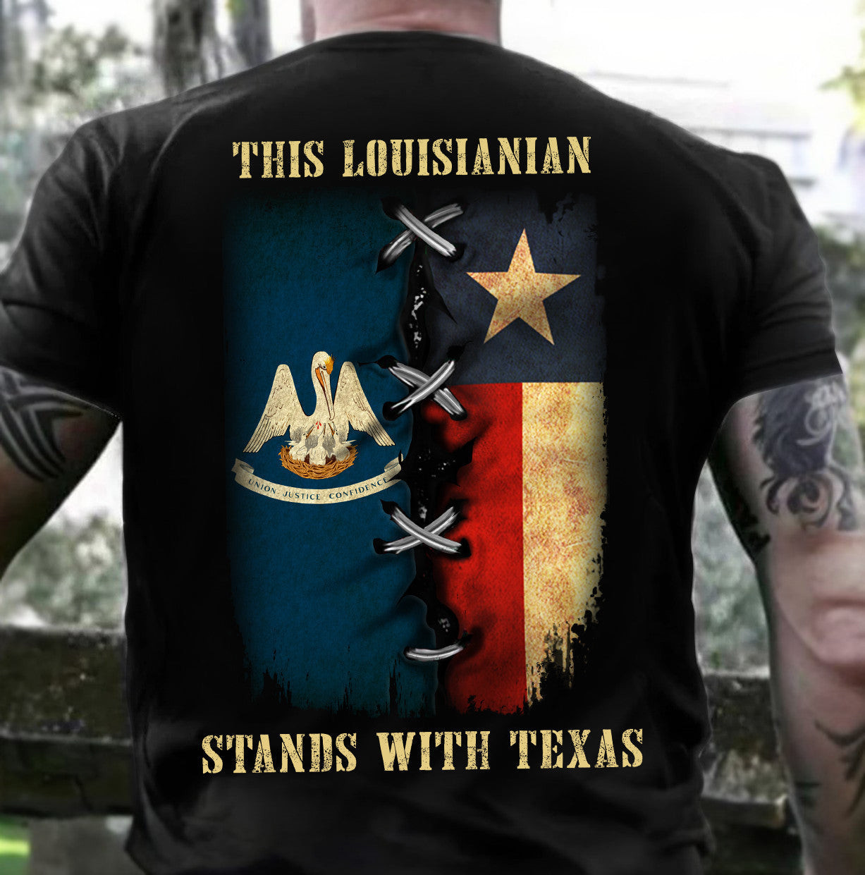 This Louisianian Stands With Texas Shirt Louisiana Support Texas T-Shirt This Louisianian Stands With Texas Shirt Louisiana Support Texas T-Shirt