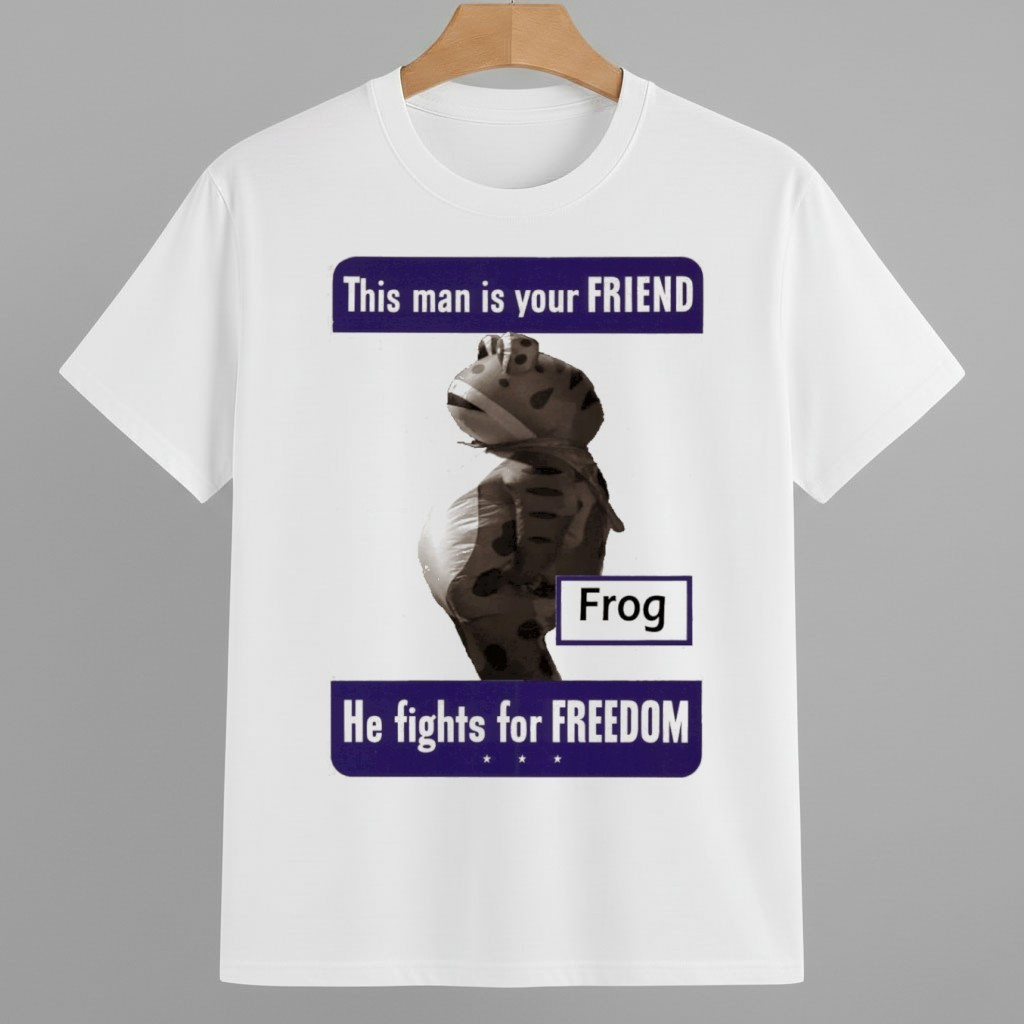 This Man is your Friend Frog He Fights For Freedom Anti ICE Shirt Anti ICE Frog Merch This Man is your Friend Frog He Fights For Freedom Anti ICE Shirt Anti ICE Frog Merch