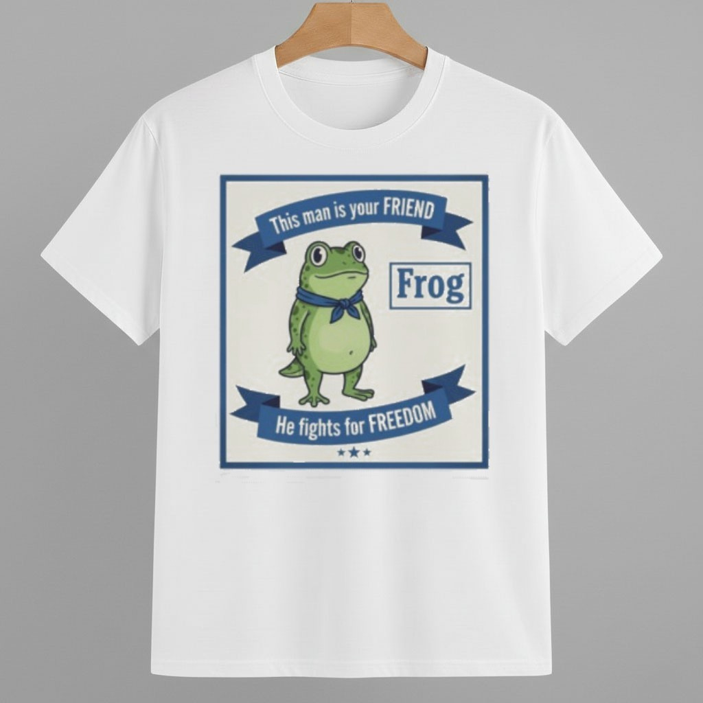 This Man Is Your Friend Portland Frog Protest He Fights For Freedom Shirt Anti ICE Frog Merch This Man Is Your Friend Portland Frog Protest He Fights For Freedom Shirt Anti ICE Frog Merch