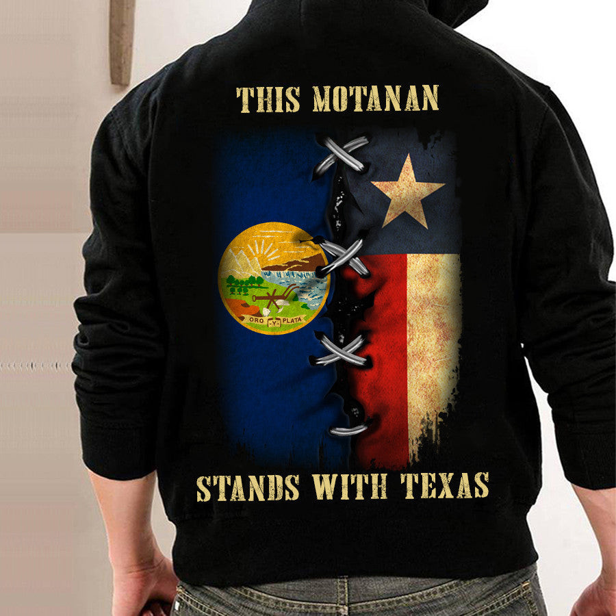 This Montanan Stands With Texas Shirt Support Texas Clothing This Montanan Stands With Texas Shirt Support Texas Clothing