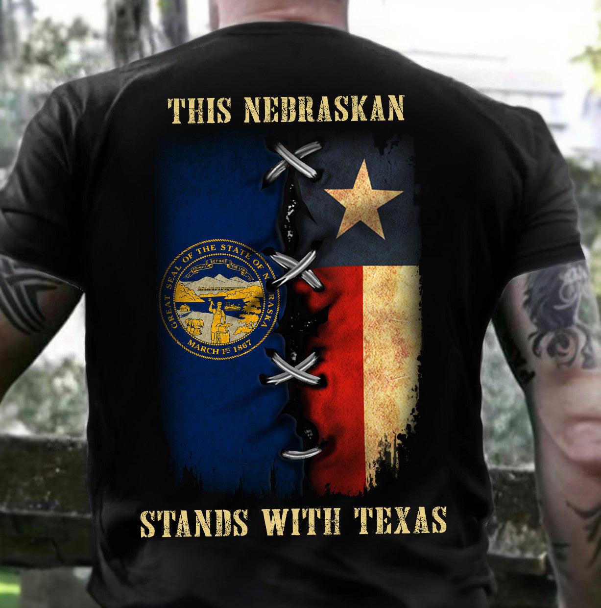 This Nebraskan Stands With Texas Shirt Pro Texas T-Shirt Patriotic Gift This Nebraskan Stands With Texas Shirt Pro Texas T-Shirt Patriotic Gift