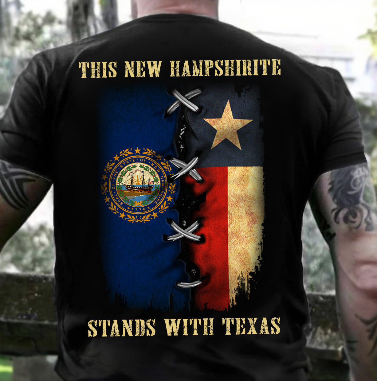 This New Hampshirite Stands With Texas Shirt Pro Texas T-Shirt Patriotic This New Hampshirite Stands With Texas Shirt Pro Texas T-Shirt Patriotic
