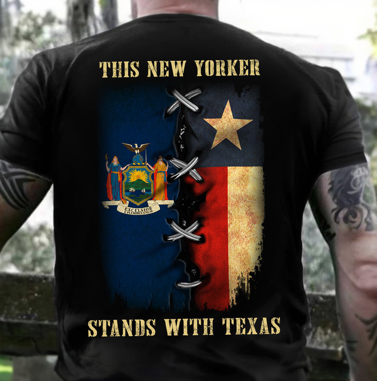 This New Yorker Stands With Texas Shirt Texas Strong Tee Shirt Patriotic Gift This New Yorker Stands With Texas Shirt Texas Strong Tee Shirt Patriotic Gift