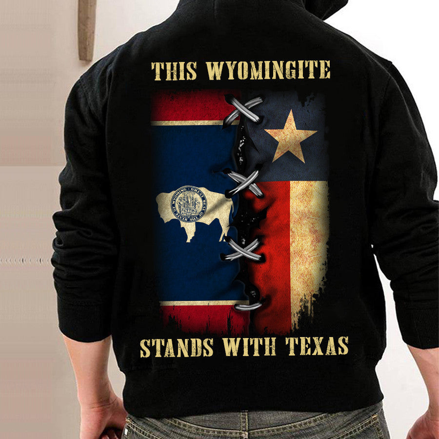 This Wyomingite Stands With Texas Shirt Support Texas Clothing This Wyomingite Stands With Texas Shirt Support Texas Clothing