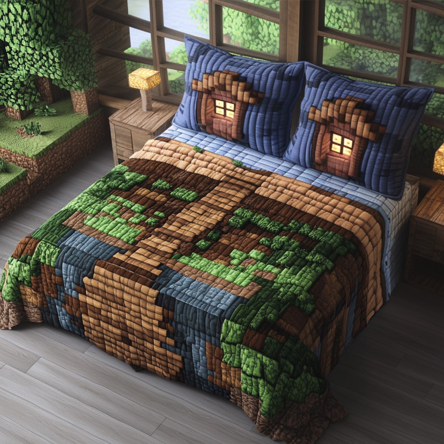 Tides and Traps Quilted Bedding Set Duvet Cover Bed Sheet Set Fishing Gifts For Dad Tides and Traps Quilted Bedding Set Duvet Cover Bed Sheet Set Fishing Gifts For Dad