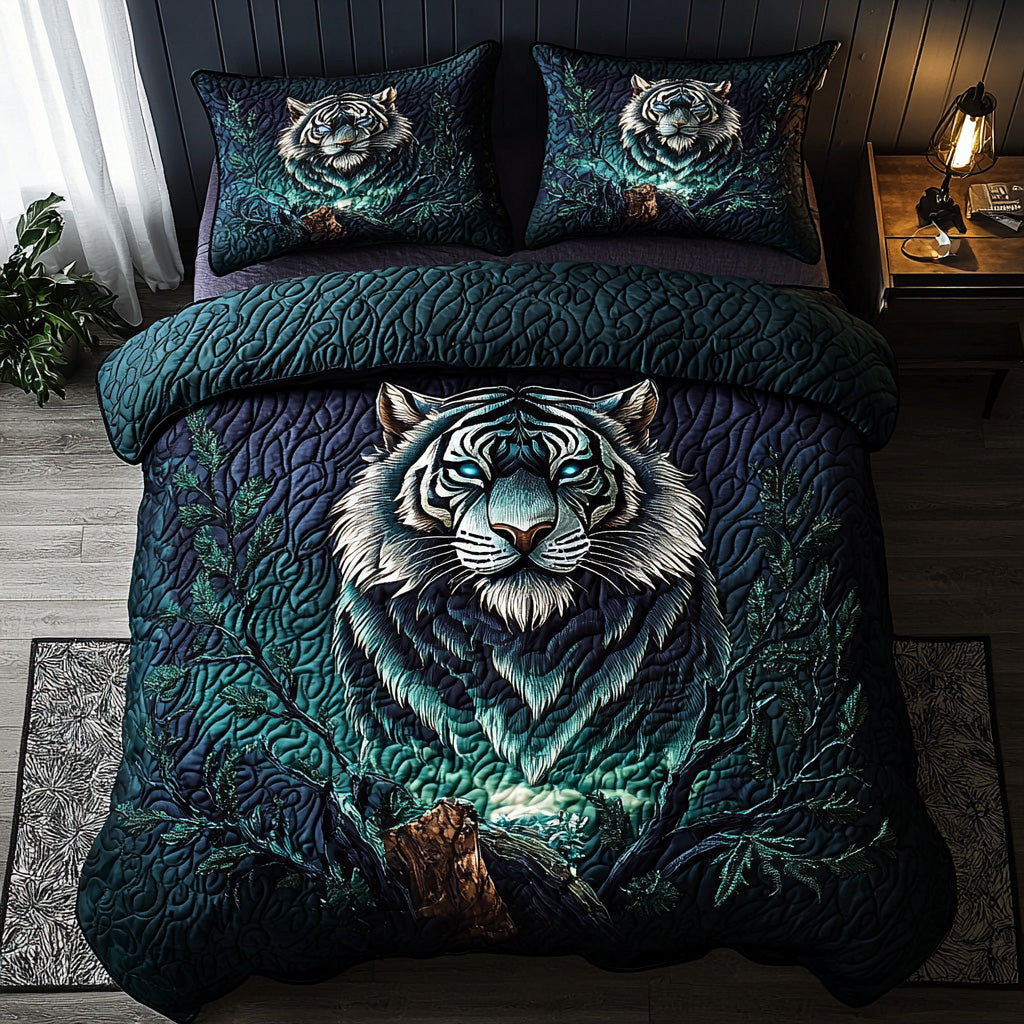 Tiger Flame Quilted Bedding Set Duvet Cover Bed Sheet Set Best Tiger Gifts Items Tiger Flame Quilted Bedding Set Duvet Cover Bed Sheet Set Best Tiger Gifts Items