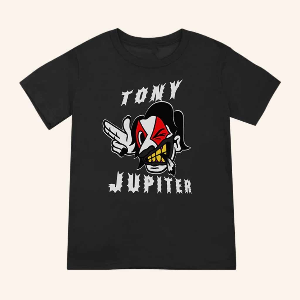 Tony Jupiter Merch Tony Jupiter Black T-Shirt Cool Gifts For Music Lovers Tony Jupiter Merch Tony Jupiter Black T-Shirt Cool Gifts For Music Lovers