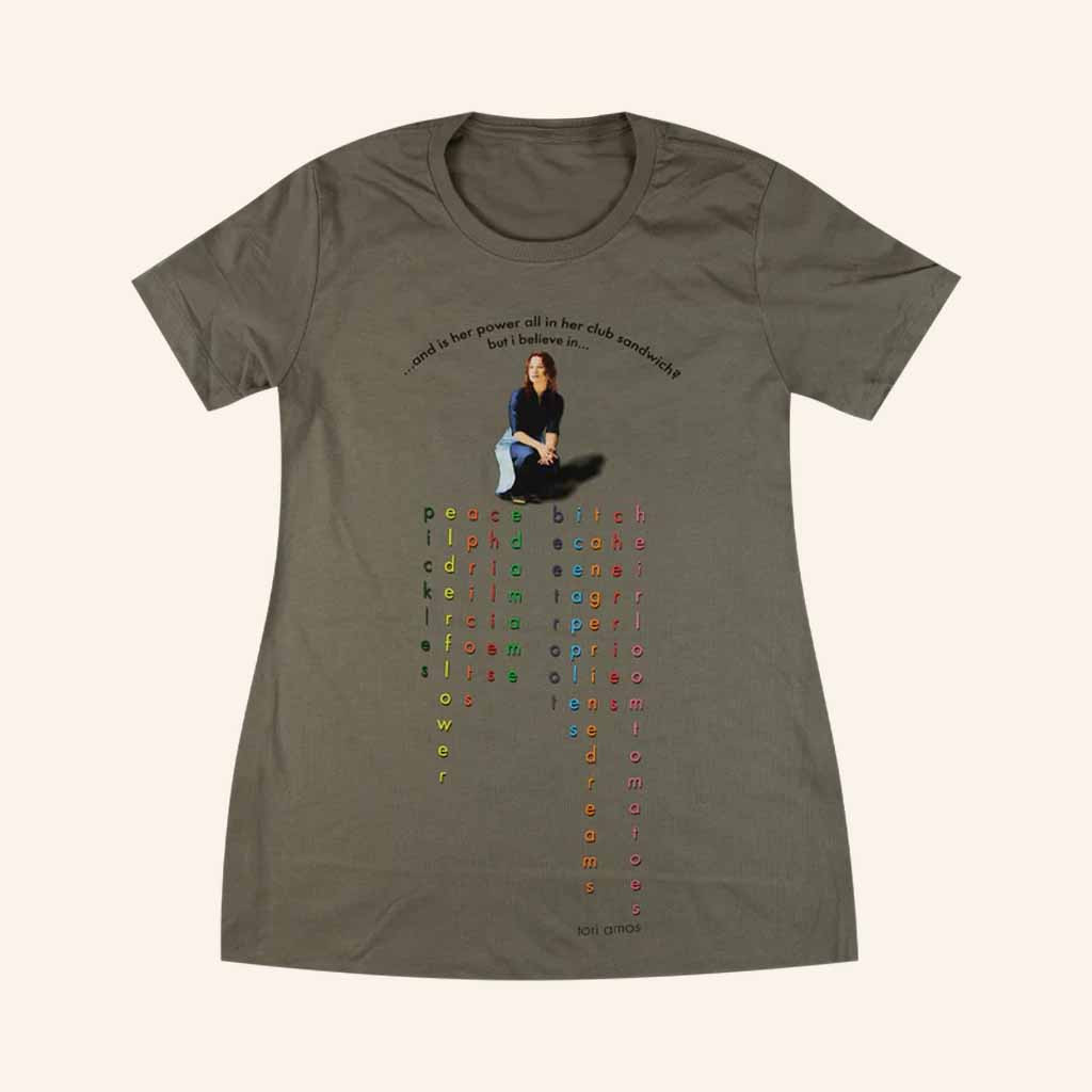 Tori Amos Merch The Waitress Lyrics T-Shirt Best Gifts For Music Lovers Tori Amos Merch The Waitress Lyrics T-Shirt Best Gifts For Music Lovers