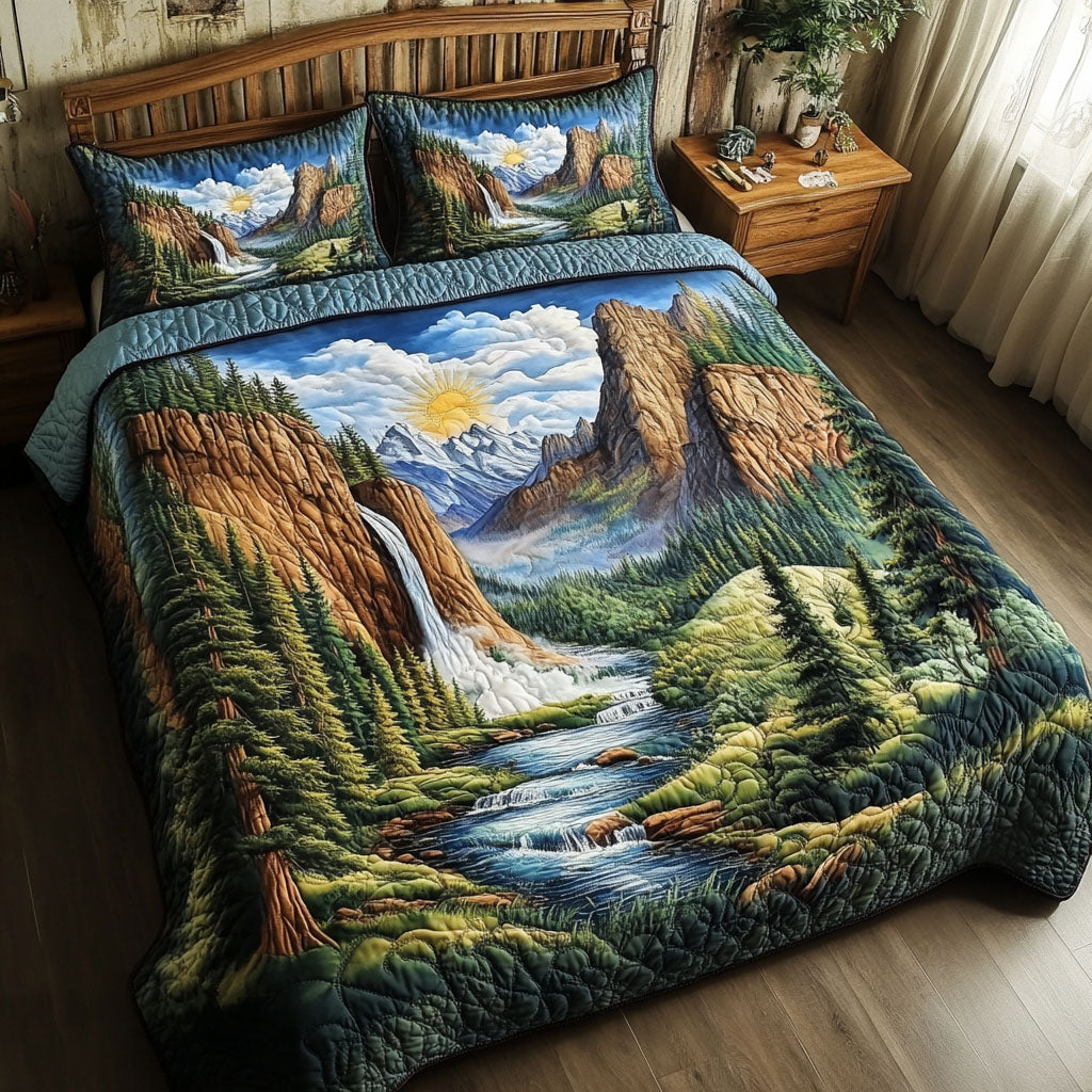 Towering El Capitan Quilted Bedding Set Duvet Cover Bedspread Gifts To Give Grandparents For Christmas Towering El Capitan Quilted Bedding Set Duvet Cover Bedspread Gifts To Give Grandparents For Christmas