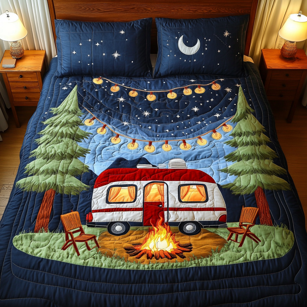 Trailblazer Gear Quilted Bedding Set Duvet Cover Bed Sheet Set Camping Gifts For Men Women Trailblazer Gear Quilted Bedding Set Duvet Cover Bed Sheet Set Camping Gifts For Men Women