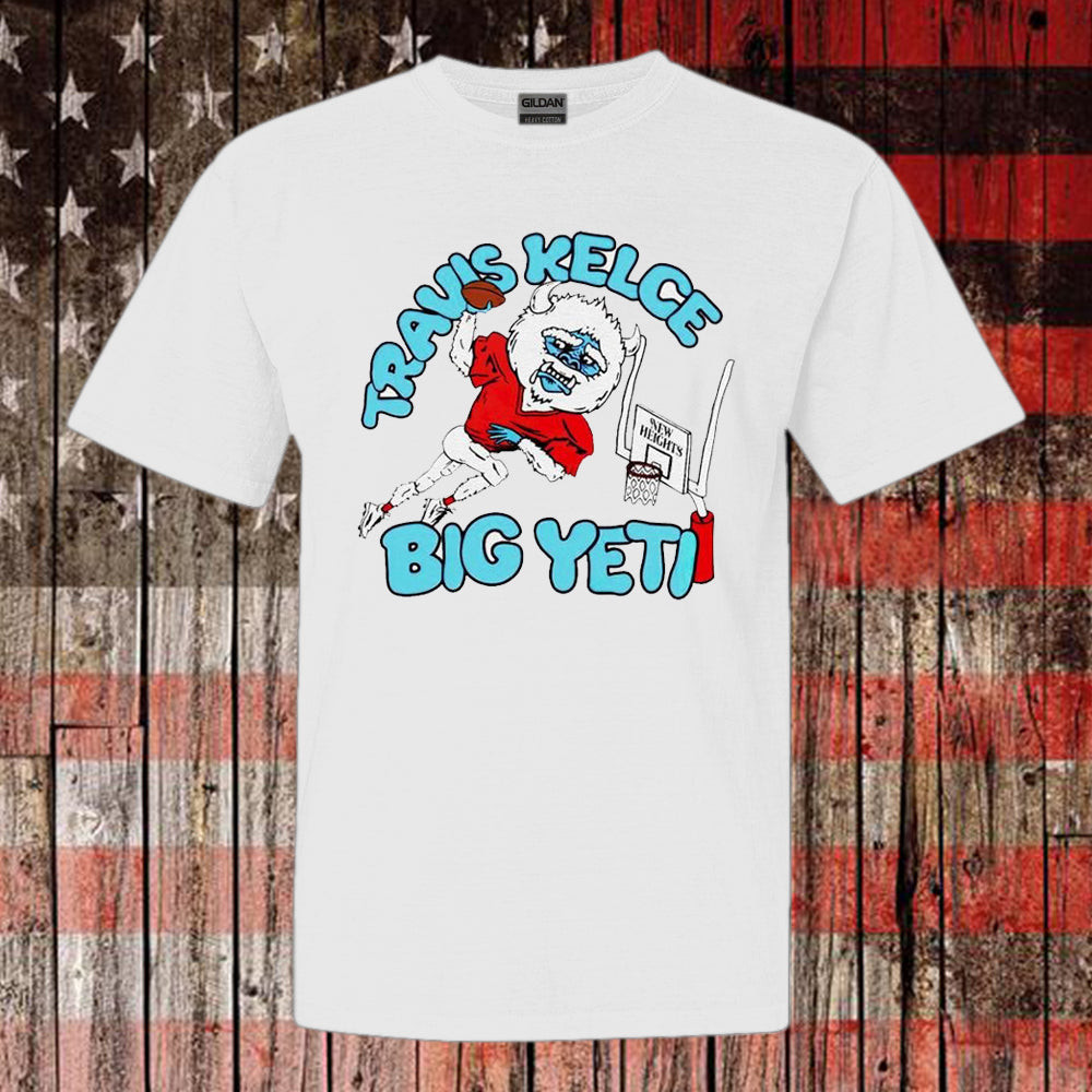 Travis Kelce Big Yeti T-Shirt Travis Kelce Big Yeti Shirt Gifts For Football Fan Travis Kelce Big Yeti T-Shirt Travis Kelce Big Yeti Shirt Gifts For Football Fan
