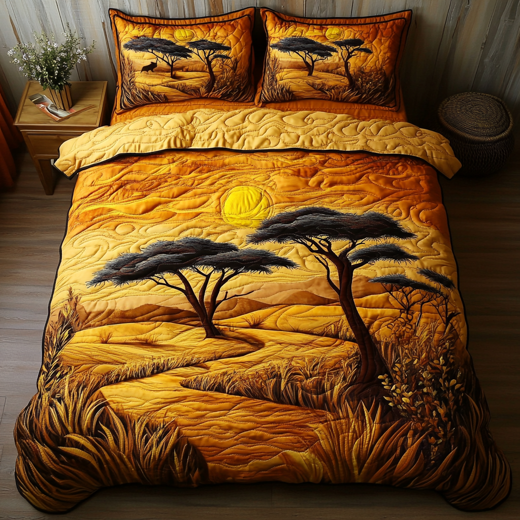 Tribal Sunset Quilted Bedding Set Duvet Cover Merch Best African American Gifts Tribal Sunset Quilted Bedding Set Duvet Cover Merch Best African American Gifts