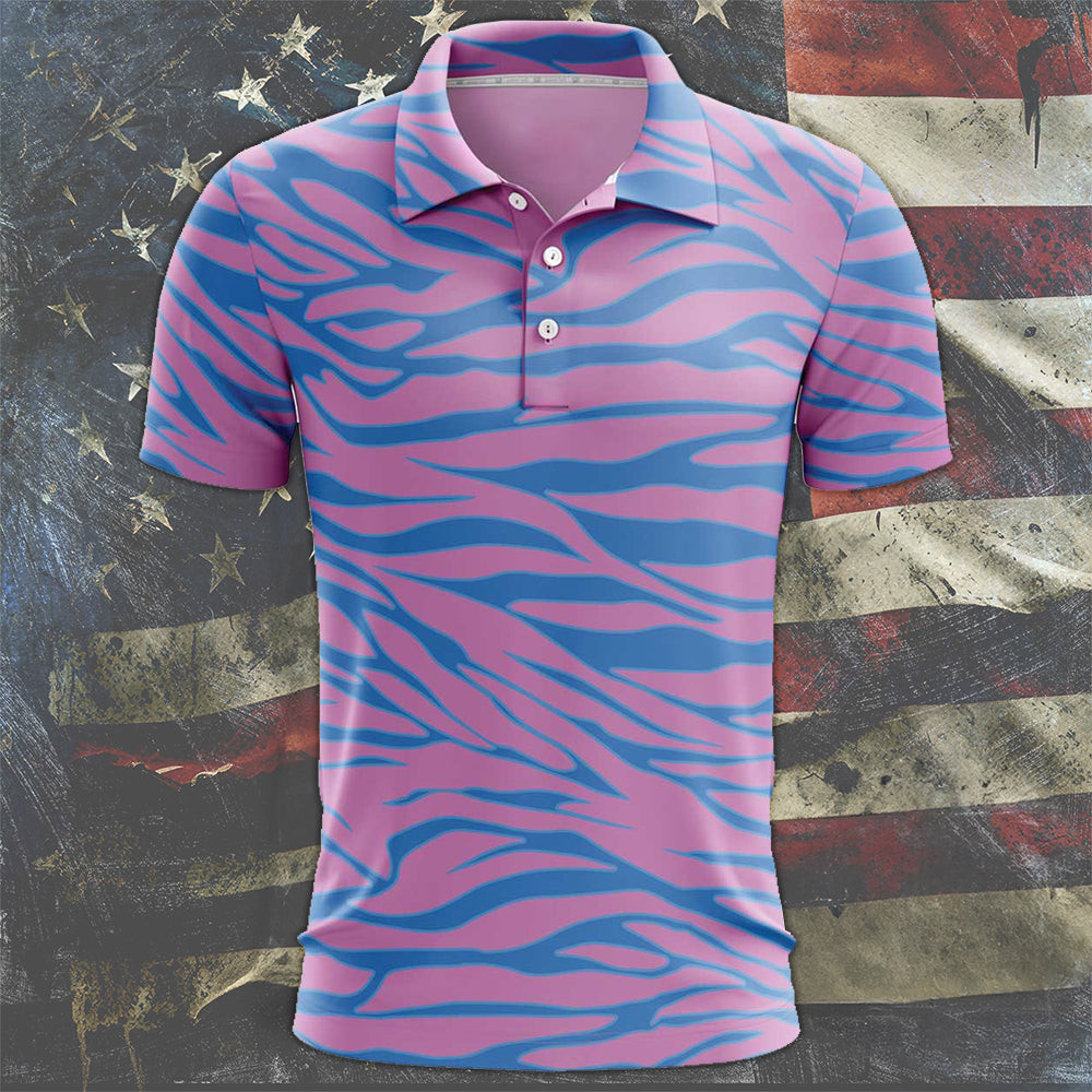 Trippin Zebra Polo Shirt Best Golf Shirts For Men Perfect Gift For Golfers Trippin Zebra Polo Shirt Best Golf Shirts For Men Perfect Gift For Golfers