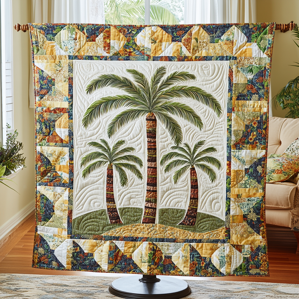 Tropical Bliss Quilted Blanket Sofa Throw Blanket Beach Lover Christmas Gifts Tropical Bliss Quilted Blanket Sofa Throw Blanket Beach Lover Christmas Gifts