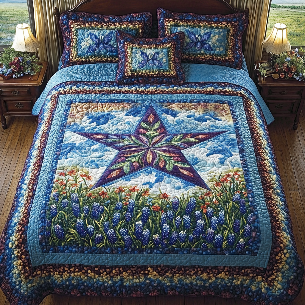 True North Quilted Bedding Set Duvet Cover Bedspread Texas Gifts For Women True North Quilted Bedding Set Duvet Cover Bedspread Texas Gifts For Women