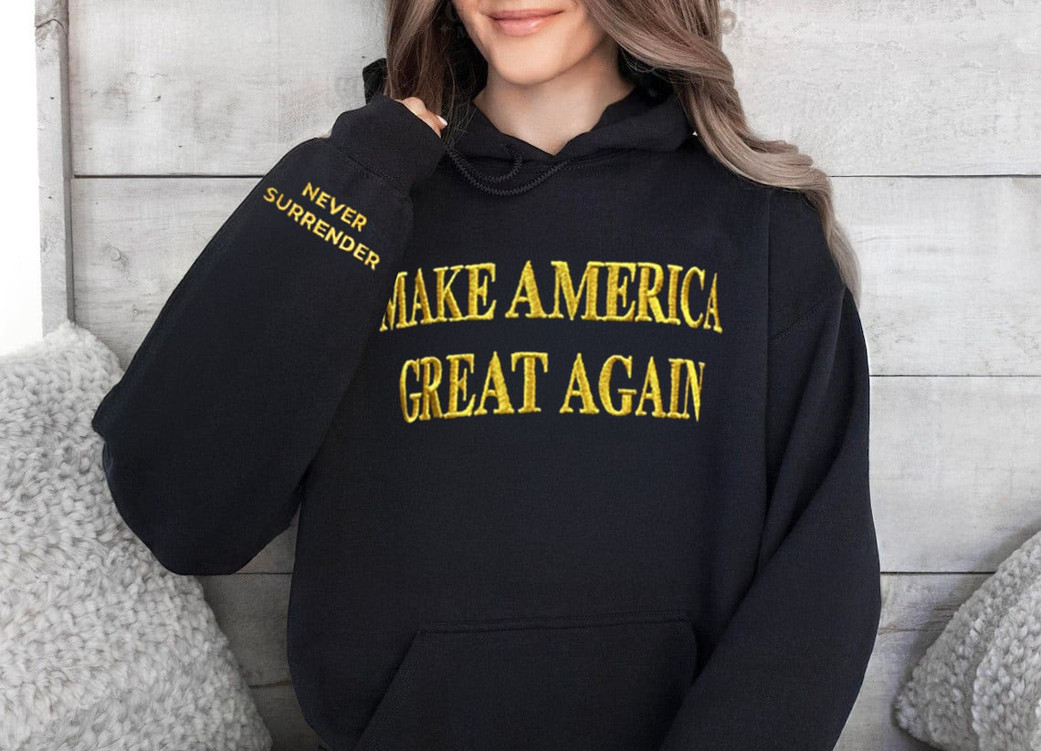Trump Gold Dark MAGA Hat Elon Musk MAGA Hat Never Surrender Donald Trump 2024 Merchandise Trump Gold Dark MAGA Hat Elon Musk MAGA Hat Never Surrender Donald Trump 2024 Merchandise
