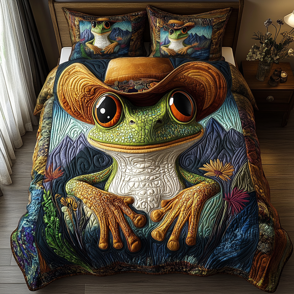 Tumbleweed Toad Quilted Bedding Set Duvet Cover Bed Sheet Set Cactus Related Gifts Tumbleweed Toad Quilted Bedding Set Duvet Cover Bed Sheet Set Cactus Related Gifts