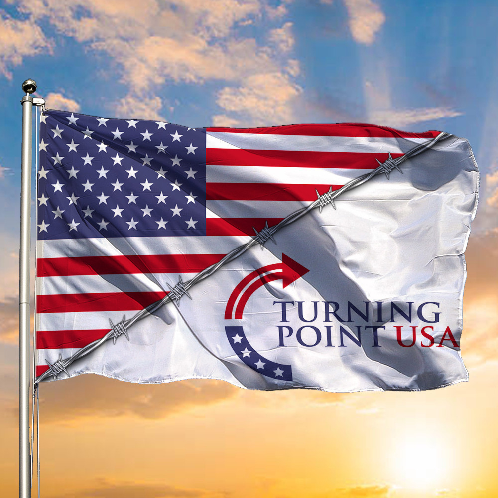 Turning Point USA Flag Charlie Kirk Flag Charlie Kirk Merchandise Outdoor Patriotic Decor Turning Point USA Flag Charlie Kirk Flag Charlie Kirk Merchandise Outdoor Patriotic Decor