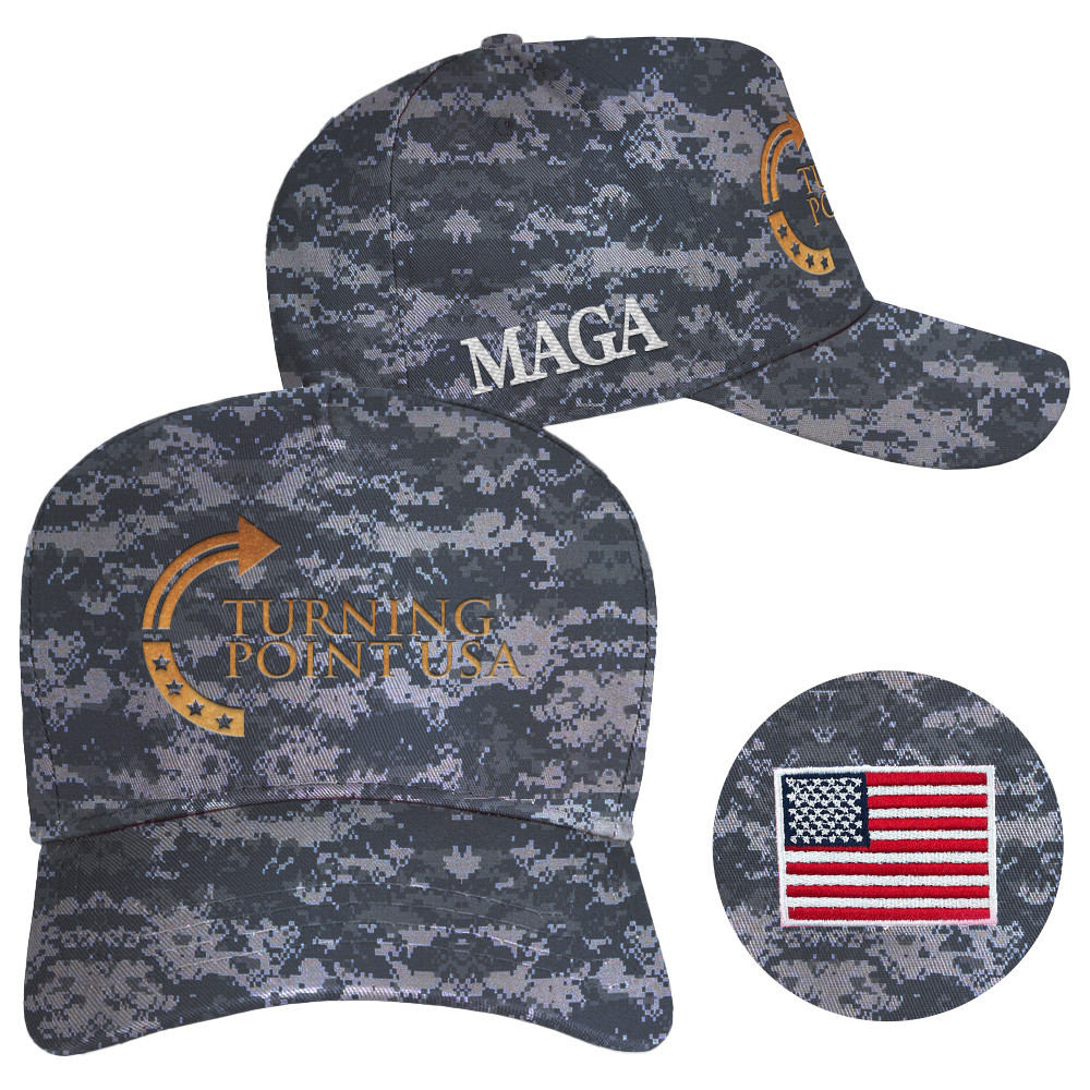Turning Point USA Hat Charlie Kirk Hat Camo Embroidered MAGA Merch Patriotic Gifts Turning Point USA Hat Charlie Kirk Hat Camo Embroidered MAGA Merch Patriotic Gifts