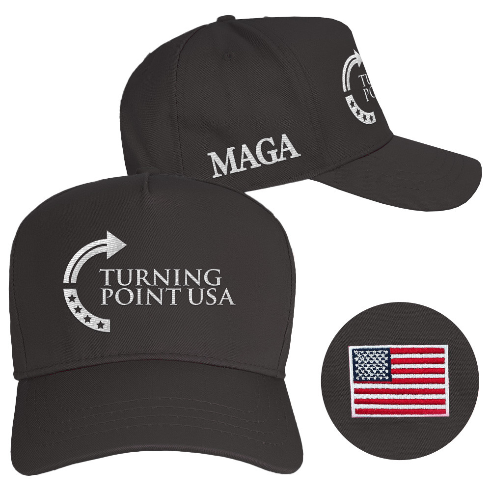 Turning Point USA Hat Charlie Kirk Hat Embroidered MAGA Merchandise Patriotic Gifts Turning Point USA Hat Charlie Kirk Hat Embroidered MAGA Merchandise Patriotic Gifts