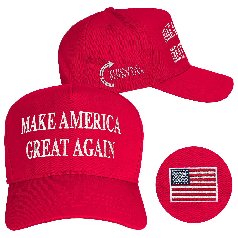 Turning Point USA Hat Embroidered Charlie Kirk Hat Make America Great Again Red MAGA Hat Turning Point USA Hat Embroidered Charlie Kirk Hat Make America Great Again Red MAGA Hat